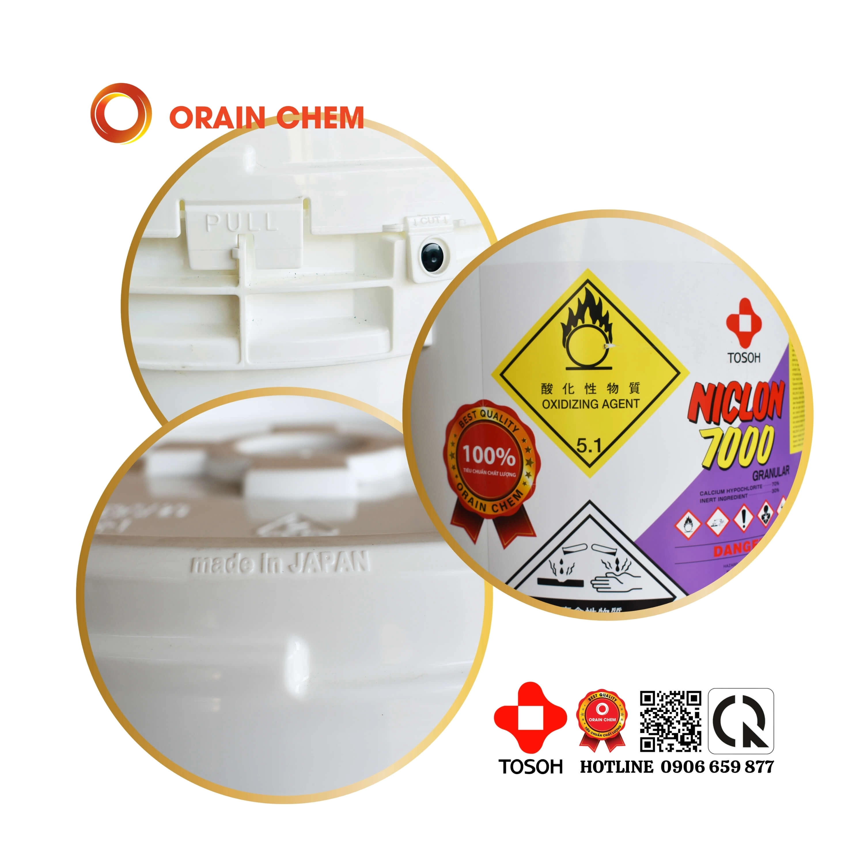 Chlorine Nhật Niclon 7000 - Ảnh 5