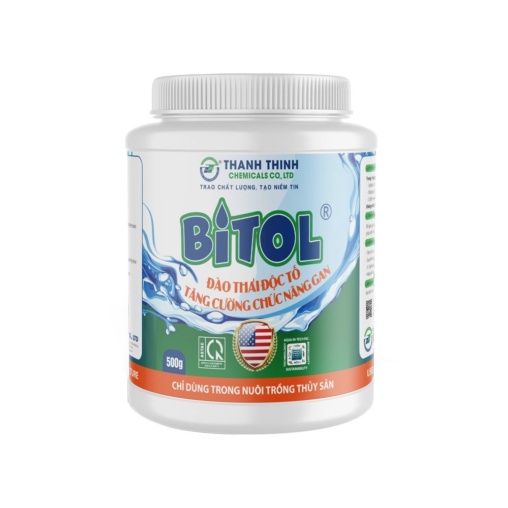 BITOL® - Bổ gan, giải độc gan, tăng cường chức năng gan, giúp tôm cá phát triển tốt