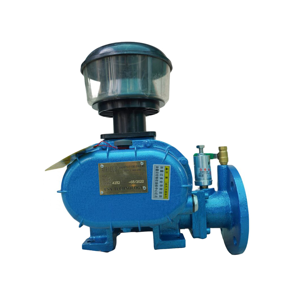 Máy thổi khí tạo oxy Airtech HD 65BS, Bô nhựa 3 cánh, Thùng gỗ