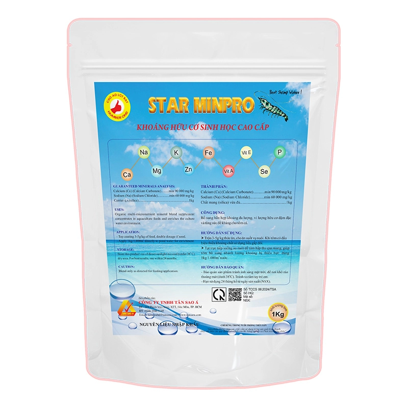 Khoáng hữu cơ sinh học cao cấp STAR MINPRO