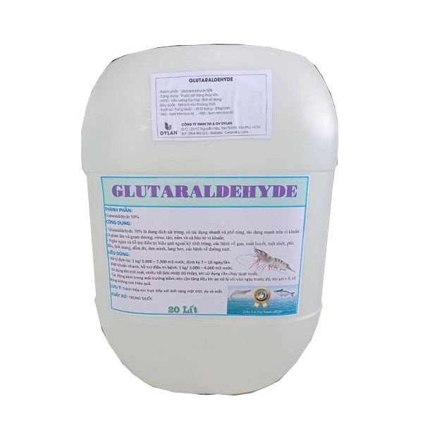 Glutarldehyde can 20 lít