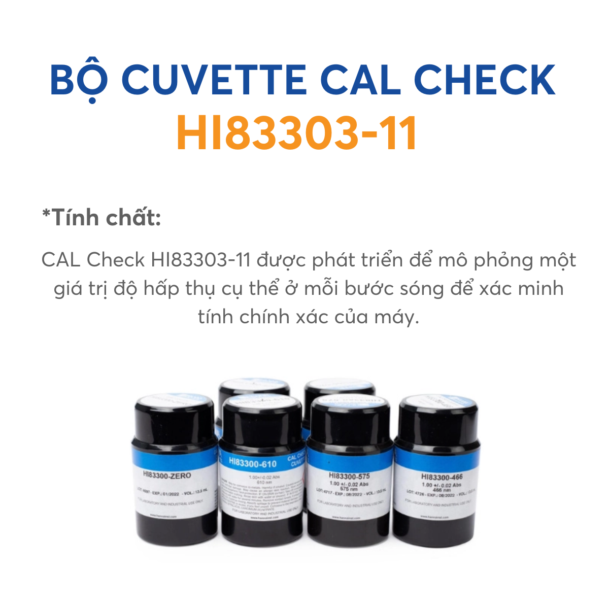 HI83303-11 Dung dịch hiệu chuẩn Máy đo HI83303-02 - Ảnh 6