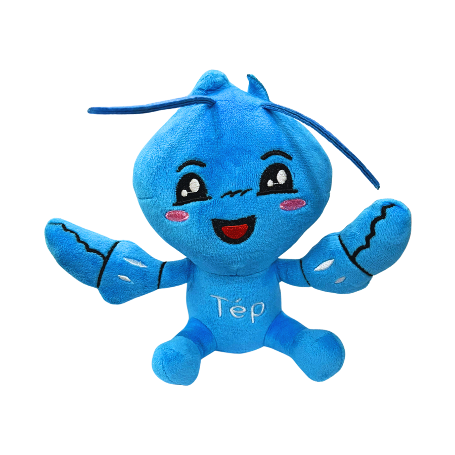 Con tép bông siêu dễ thương