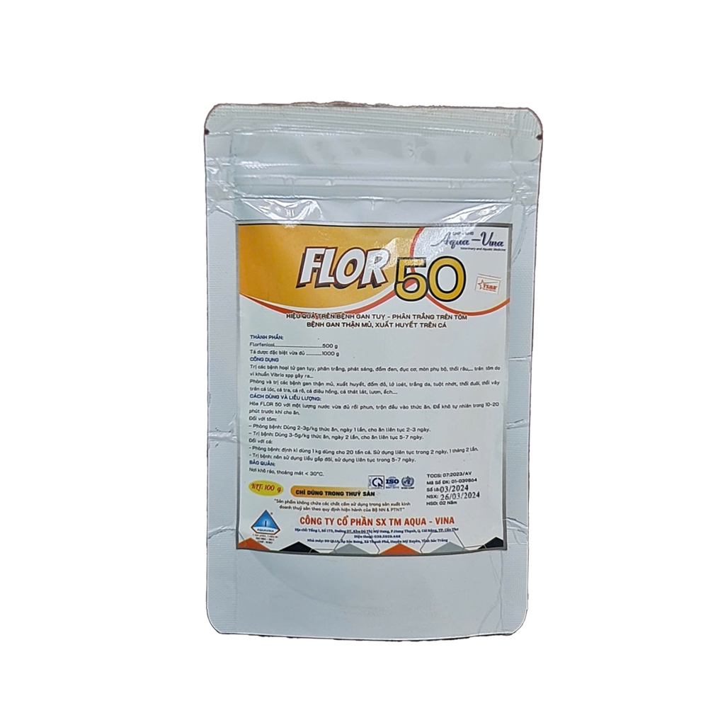 Phòng trị bệnh gan tụy - Flo 50