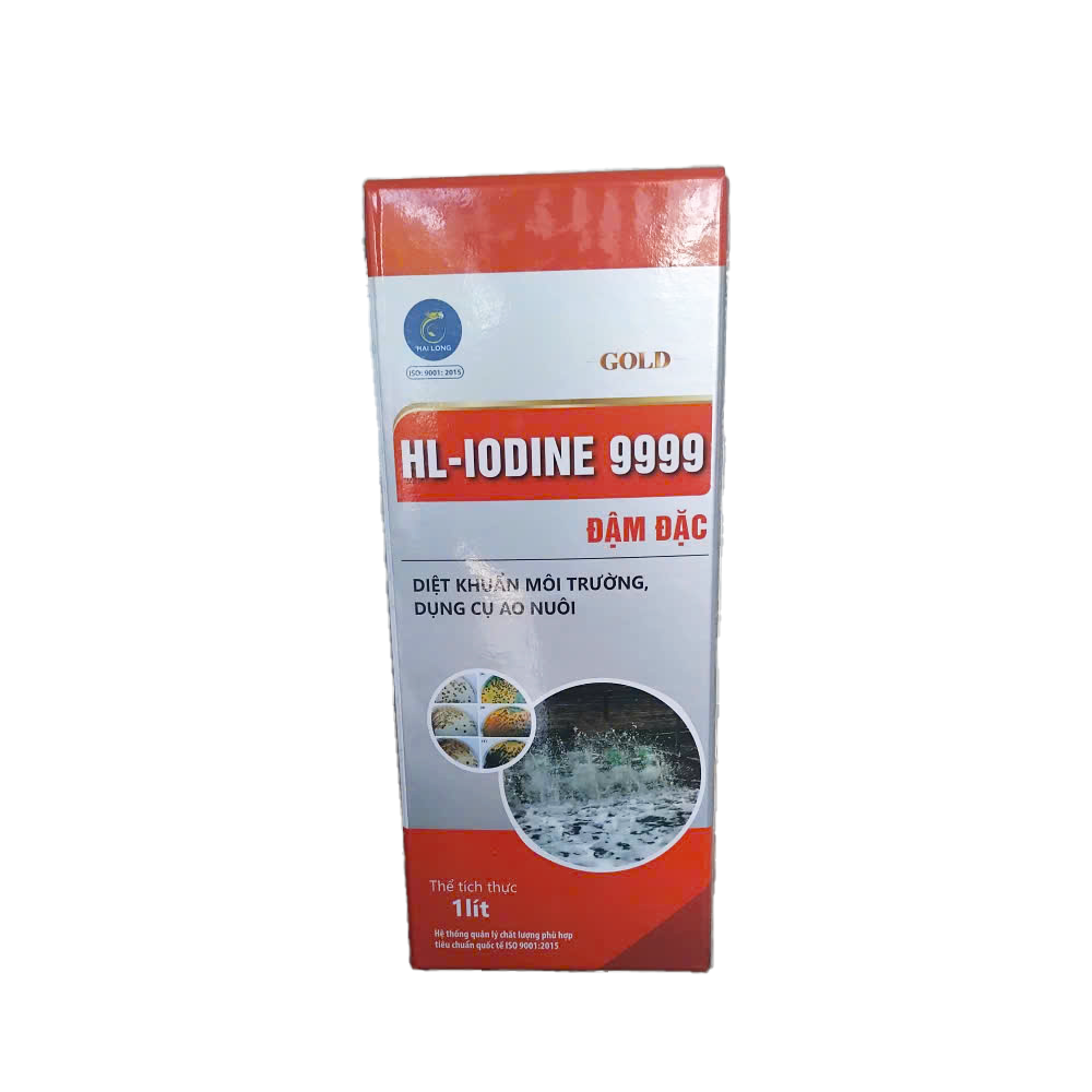Diệt khuẩn môi trường, dụng cụ ao nuôi - HL-IODINE 9999