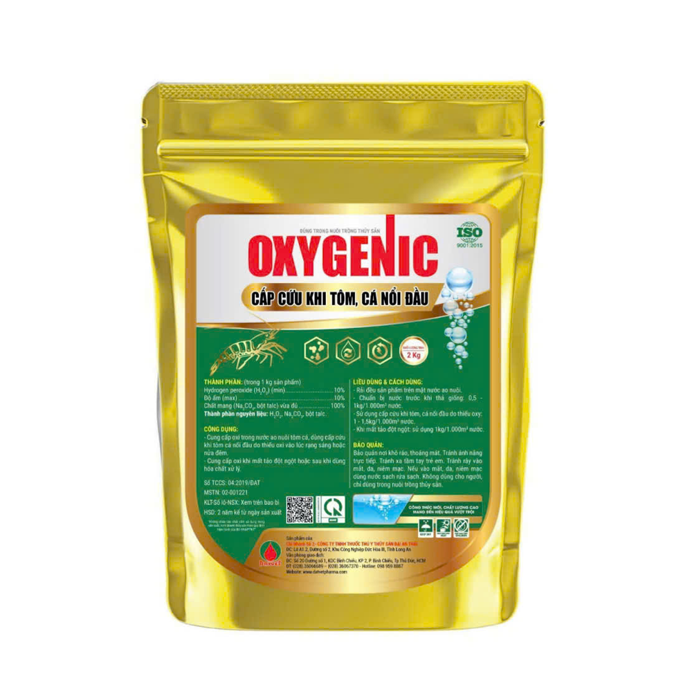 Cấp cứu tôm cá nổi đầu - Oxygenic