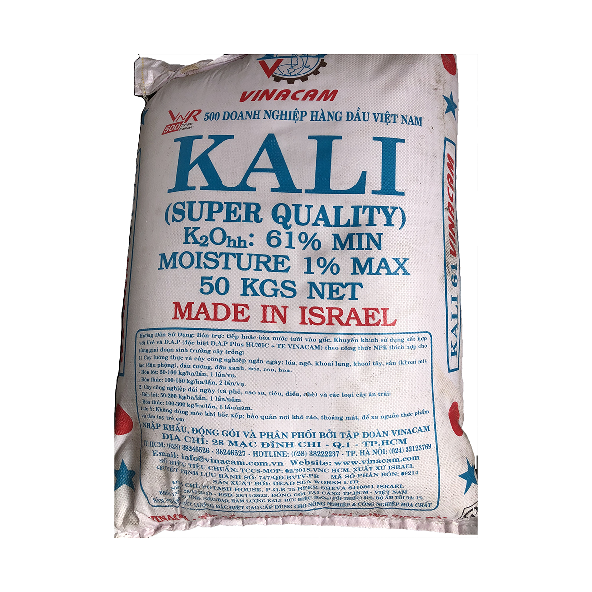 POTASSIUM CHLORIDE – Kali clorua - Ảnh 5