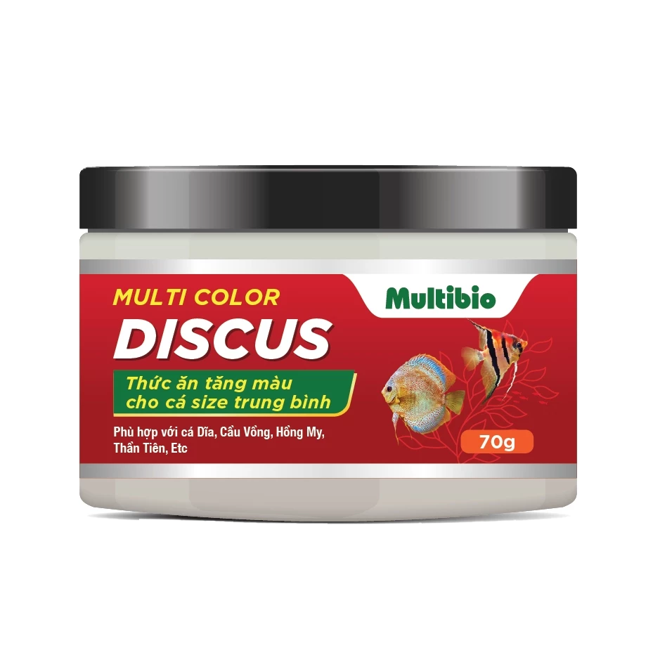 MUTI COLOR DISCUS thức ăn tăng màu cho cá size trung bình