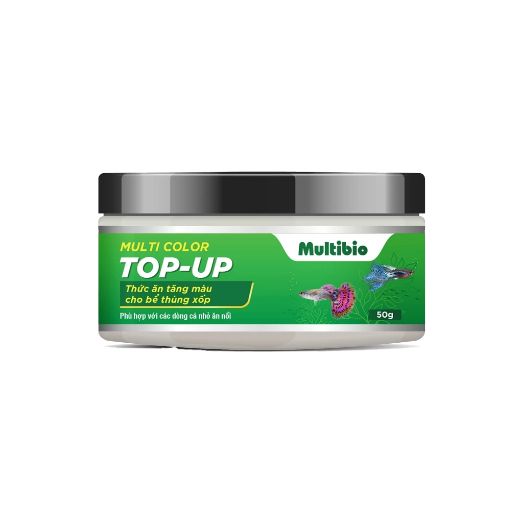 MULTI COLOR TOP - UP thức ăn tăng màu cho bể thùng xốp