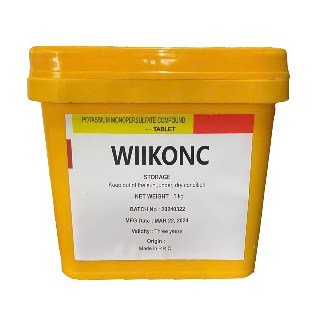 WIIKONC - diệt vi khuẩn, virus, nấm trong ao nuôi - Potassium monopersulfate - Ảnh 3