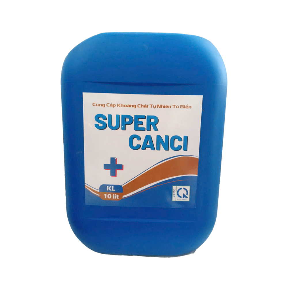 Supper Canci cung cấp khoáng chất tự nhiên từ biển