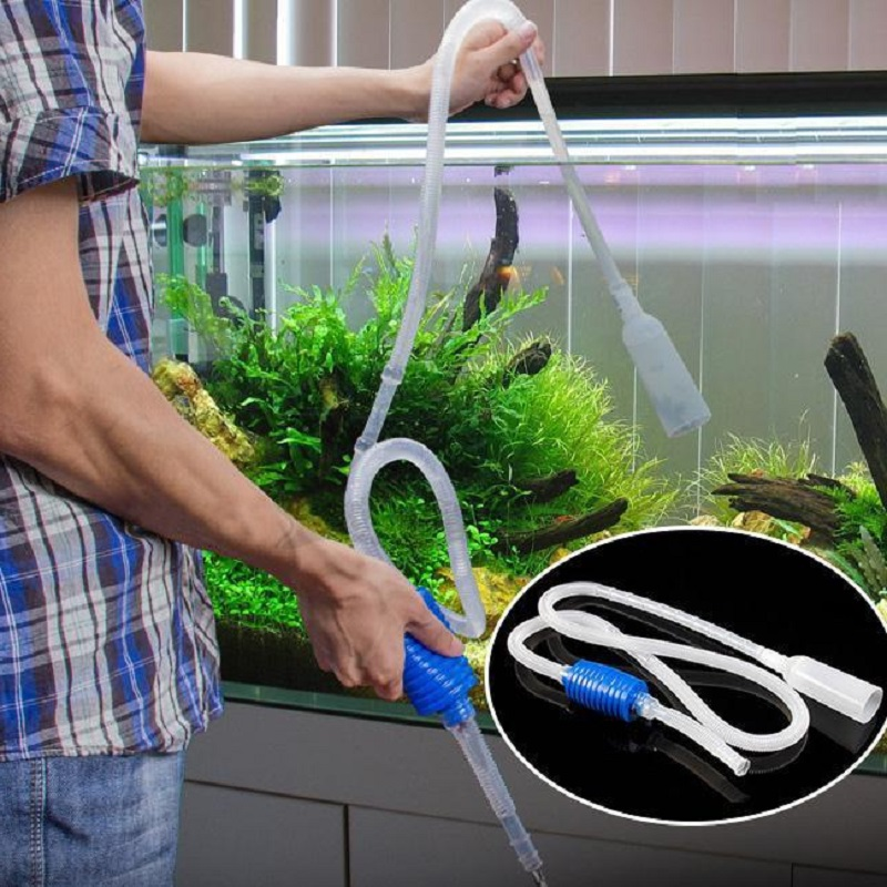 Dụng cụ hút cặn hồ cá đa năng - Bơm tay thay nước - Ảnh 5