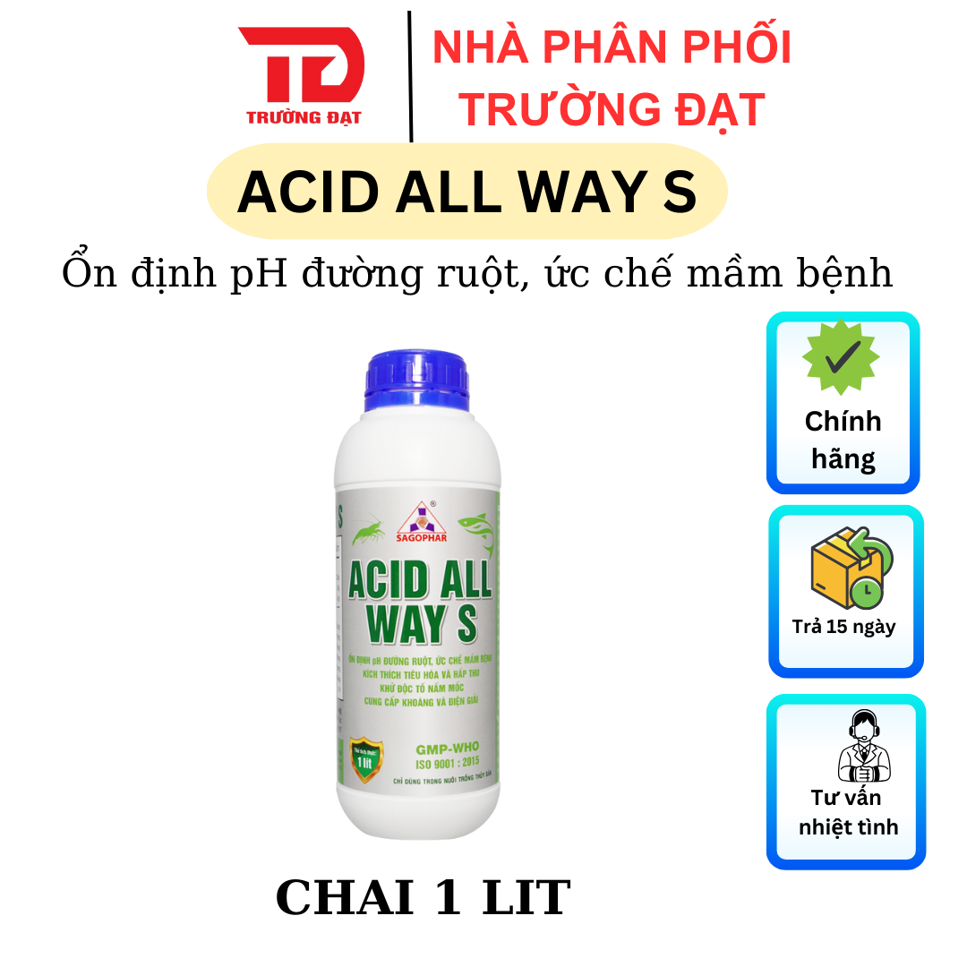 ACID ALL WAY S Acid hữu cơ - Ảnh 2