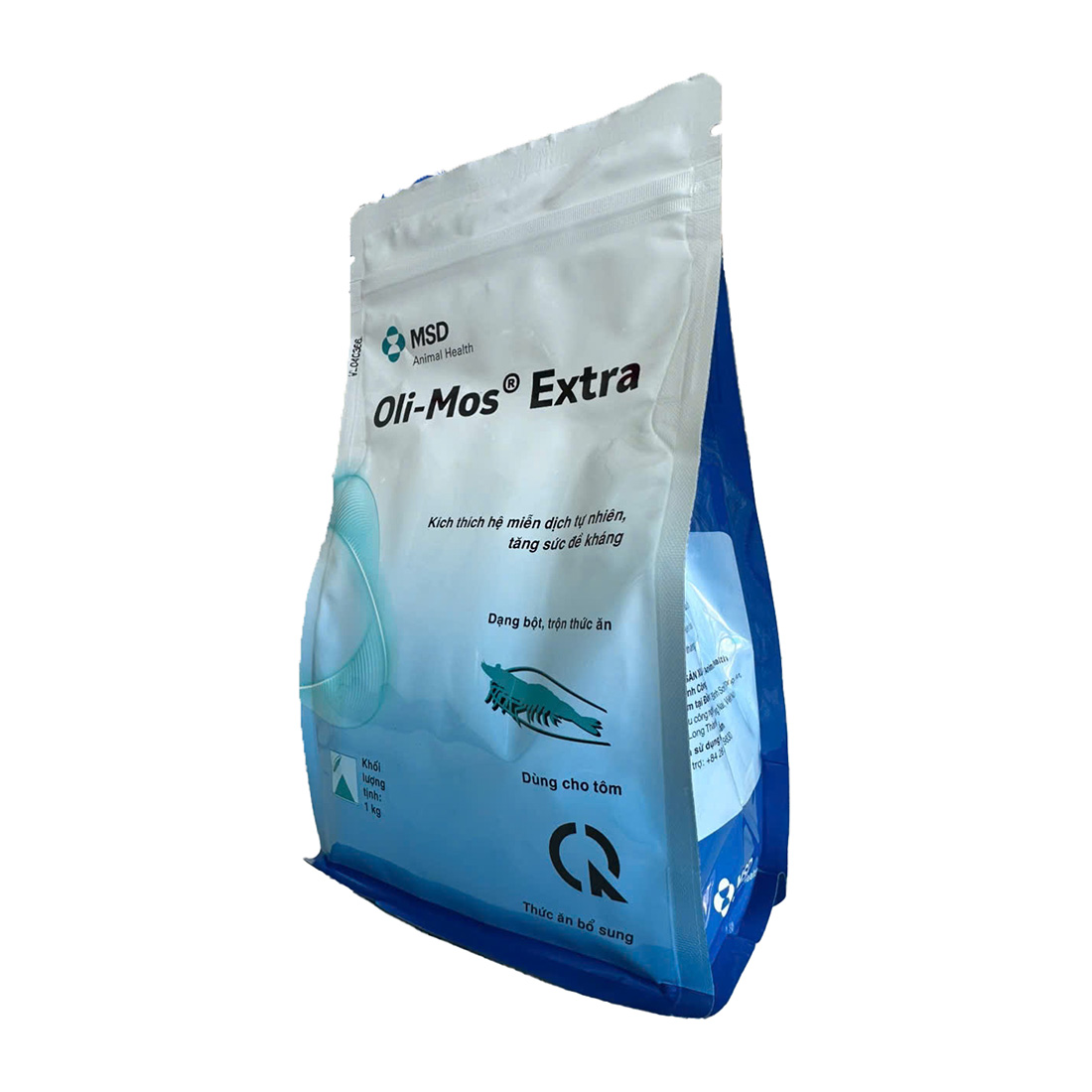 Oli-Mos Extra bổ sung Btagucan và vitamin E cho tôm, cá