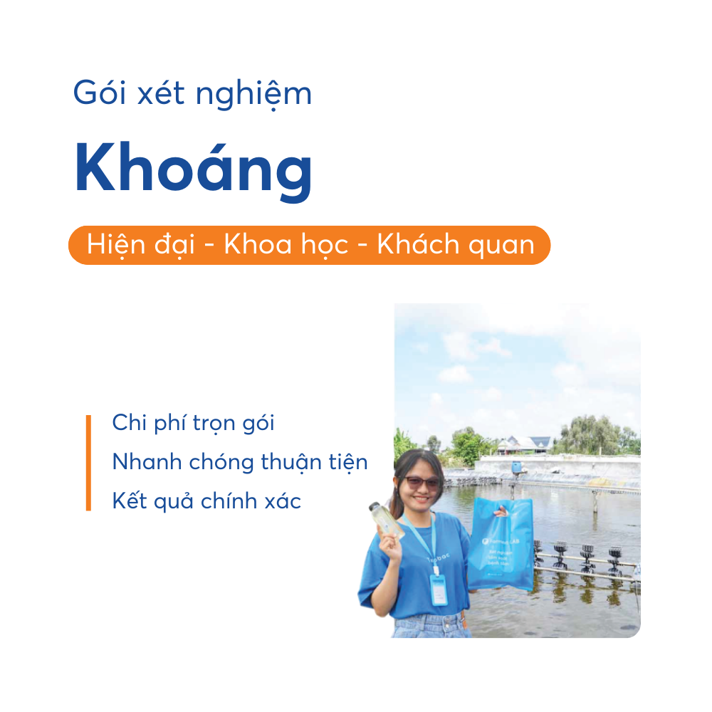 Gói khoáng - Xét nghiệm khoáng (Kali, Canxi, Magie)