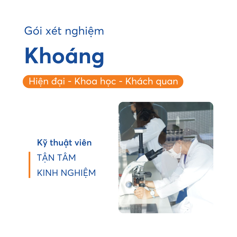 Gói Xét nghiệm khoáng - Ảnh 4