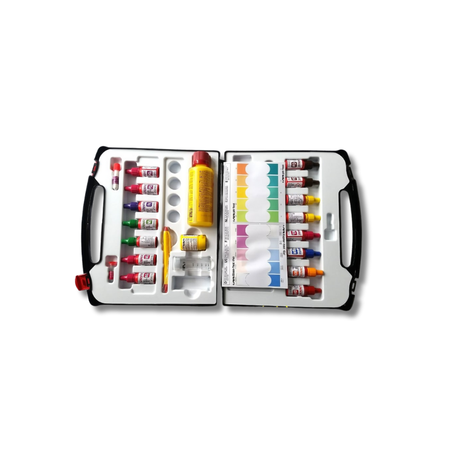 Bộ Vali Aqua-Test 9 Chỉ Tiêu Clo - Sera - Ảnh 2