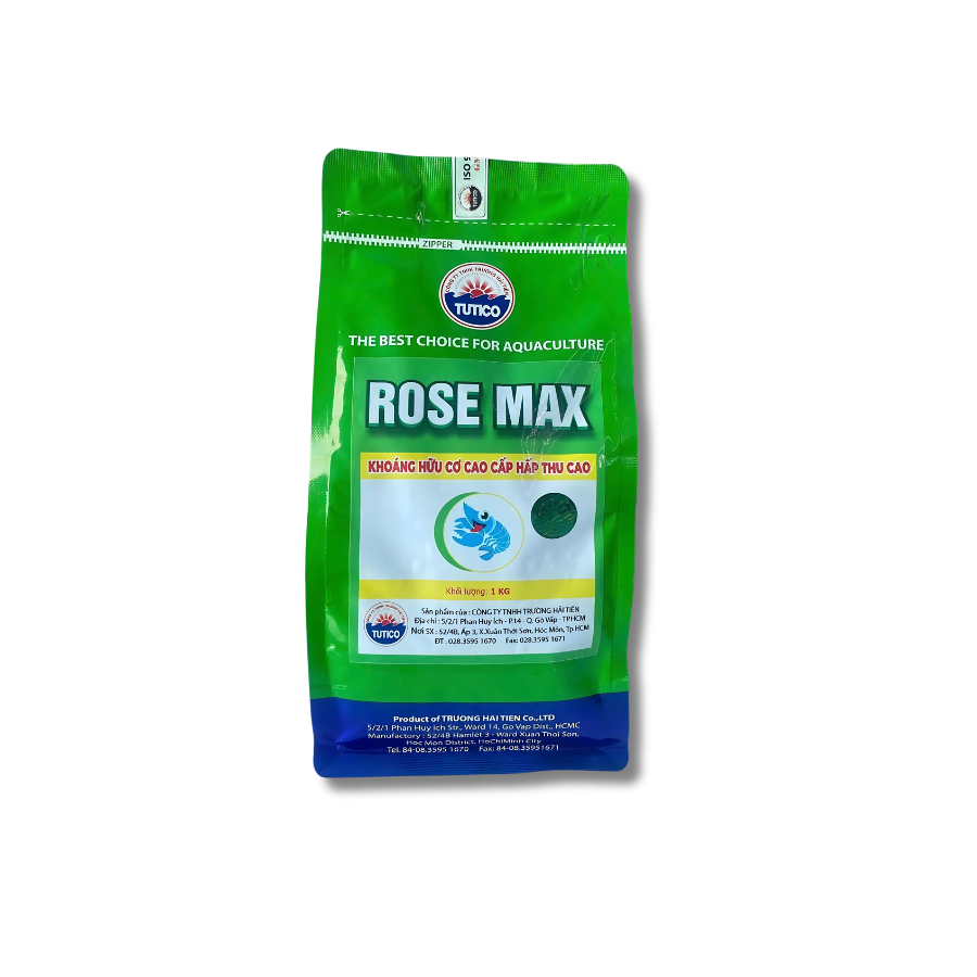 Khoáng hữu cơ cao cấp cho tôm, cá - Rose max