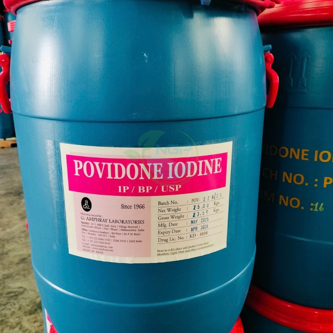 POVIDONE IODINE - Iodine nguyên liệu - Ảnh 4