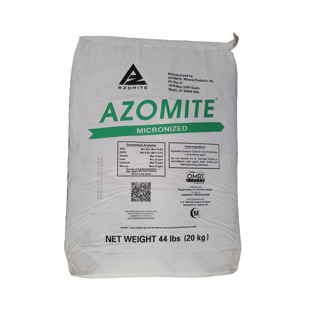 KHOÁNG MỸ AZOMITE - Bổ sung khoáng chất tổng hợp, phòng trị cong thân, đục cơ (tạt và cho ăn)