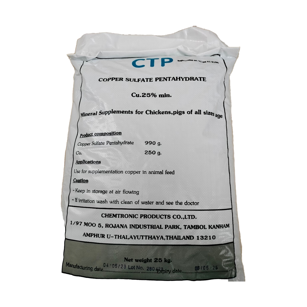 COPPER SULPHATE (CUSO4) - Đồng xanh xử lý nước, cắt tảo