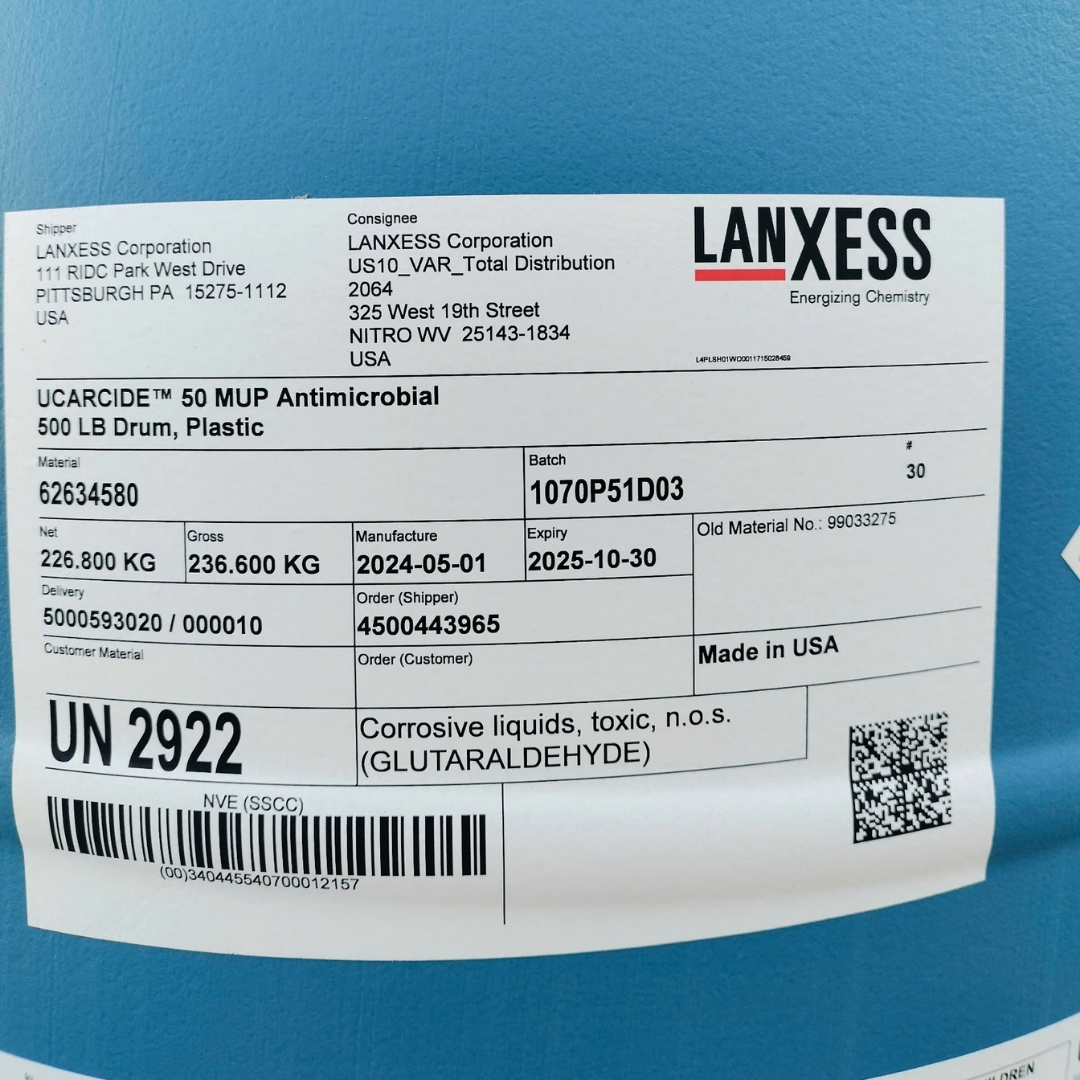 UCARCIDE Glutaraldehyde 50% - xử lý nước - Hàng Mỹ - Ảnh 5