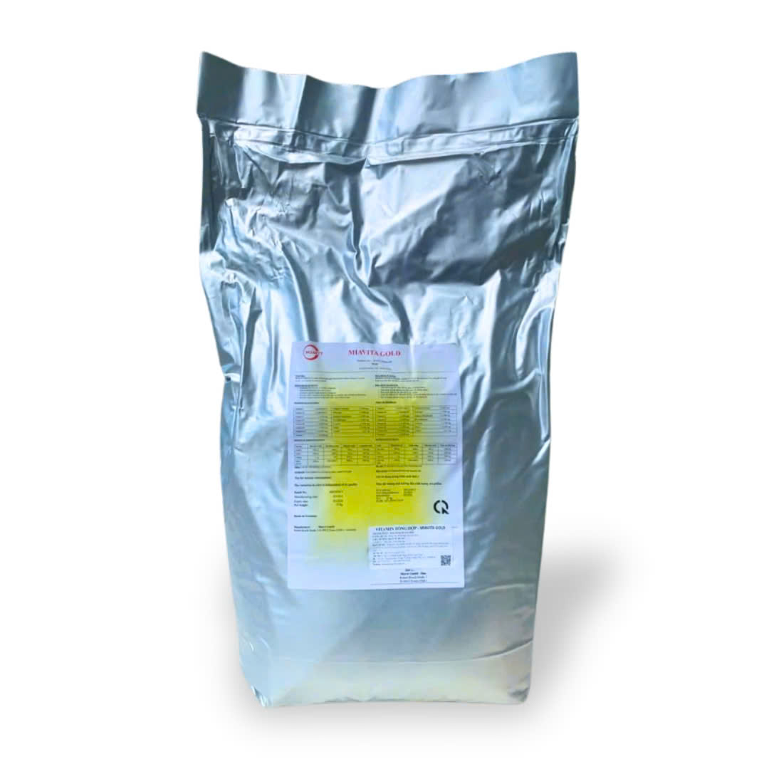 MIAVITA GOLD - Hỗn hợp vitamin đậm đặc - Tăng sức đề kháng cho tôm cá