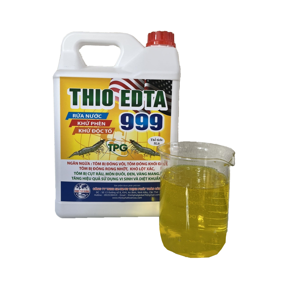 THIO EDTA 999 - Rửa nước, hạ phèn, khử độc tố