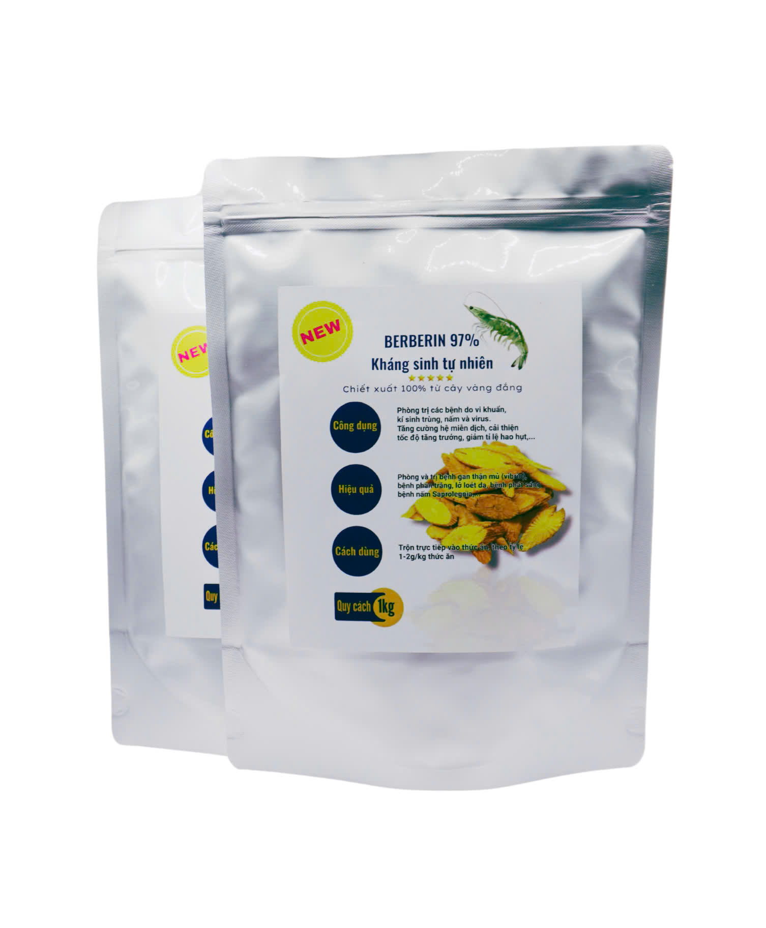 Vàng đắng (BERBERIN) – Trị phân lỏng, diệt khuẩn đường ruột