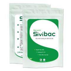 SIVIBAC - Men xử lý Sivibac - Cải thiện và ổn định môi trường nước ao nuôi tôm cá lâu dài.