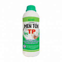 Men tỏi TP - Men tỏi TP - Hỗ trợ tôm tiêu hoá tốt, phòng phân trắng, ruột lỏng, ruột đứt khúc - Chai 1 L