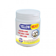 YELLOW MEAT - TẠO MÀU VÀNG CHO LƯƠN - LON 100G - Yellow Meat - Tạo màu vàng cho lươn