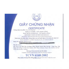 Giấy chứng nhận chế phẩm sinh học cho cây trồng TCVN 6168:2002 - Giấy chứng nhận chế phẩm sinh học cho cây trồng TCVN 6168:2002