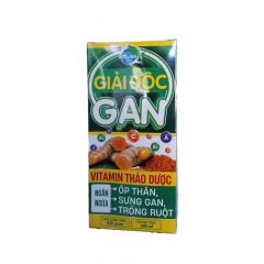 Giải độc gan - Vitamin thảo dược ngừa ốp thân - Giải độc gan