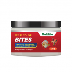 MULTI COLOR BITES - MULTI COLOR BITES thức ăn kích size cao cấp hạt dạng sâu đỏ RED WORM