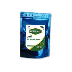 BLUE-MIX - Tạo màu nước ao nhanh, giữ môi trường nước ao tôm ổn định - BLUE-MIX - Tạo màu nước ao