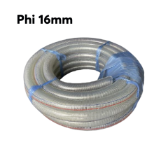 Ống nhựa mềm PVC - Ống nhựa mềm PVC lõi thép phi 16mm