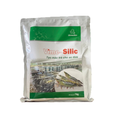 Vime Silic - Vime Silic - Tạo màu cho nước nâu trà ao nuôi tôm